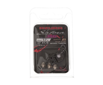 Джиг-голівка Azura Safina Tungsten Jig 3.2г #1/0 #2