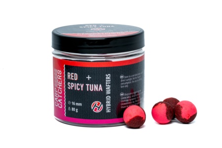 Бойли Hybrid Waffers Carp Catchers RED&SPICY TUNA 16мм