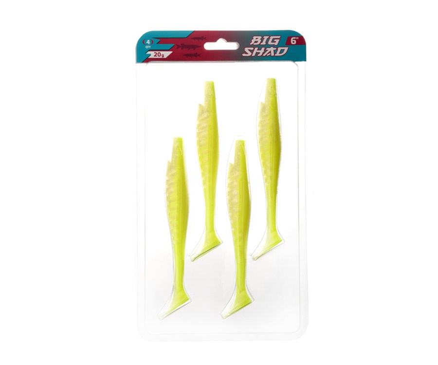 Виброхвост Flagman Big Shad 6" 007 #2