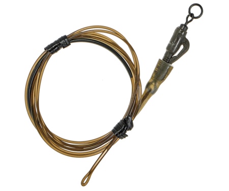 Гібридне оснащення Korda Dark Matter Leader Hybrid Clip Weedy Green