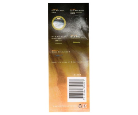 Готовая оснастка PB Products R2G SR Hit & Run Leadclip Leader 90 Weed