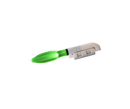 Светодиодный светлячок Flagman Electronic Light Stick Tail shape (Green color)