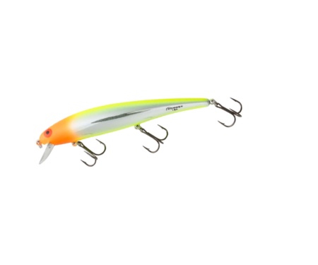 Воблер Bomber 15 Long A 4 11.4см 14г Chrome Chartreuse