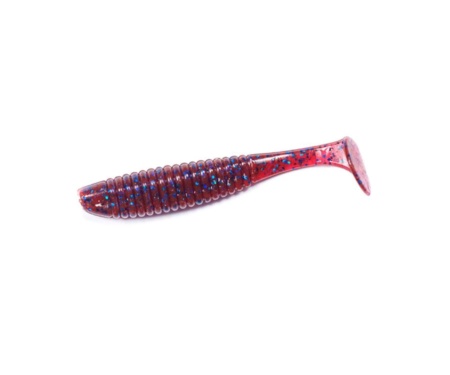 Силікон Angry Baits Shiner 3" Grape UV