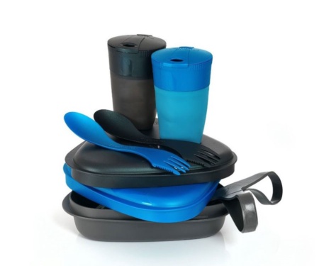 Набор посуды для двоих Light My Fire Pack'n Eat Kit petroleum/pirategold