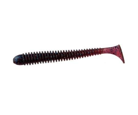 Силікон Angry Baits Zander Worm 3.6" Grape UV