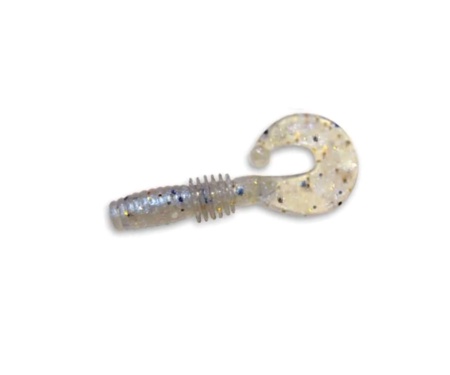Твистер Crazy Fish Power Mace 1.6" #25 Cold Pearl анис