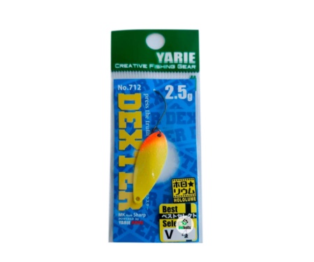 Блешня Yarie 712 Dexter 2.5г #V4 MG ice