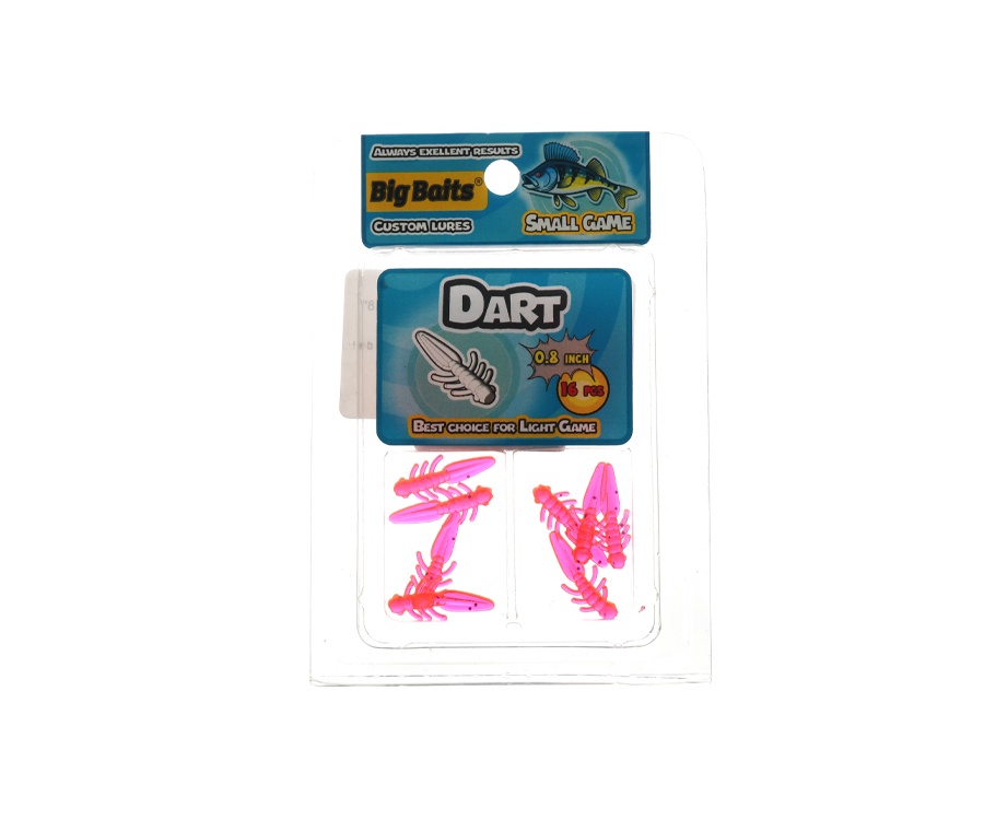 Нимфа Big Baits Dart 0,8" #103 Fire Carrot