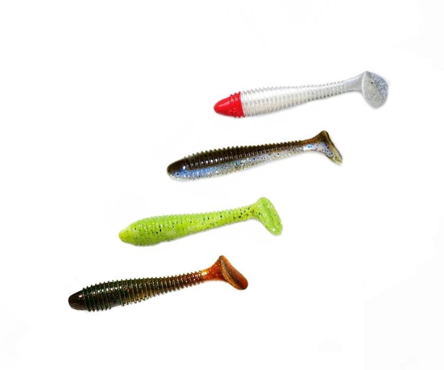 Виброхвост Crazy Fish Vibro Fat 4" #M60 Кальмар