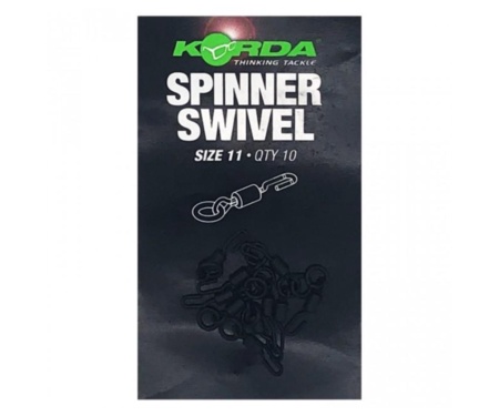 Вертлюг с кольцом Korda Spinner Swivel №11