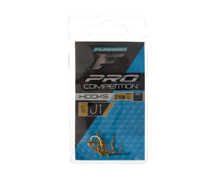 Крючки Flagman Pro Competition 219 Gold №12 #2