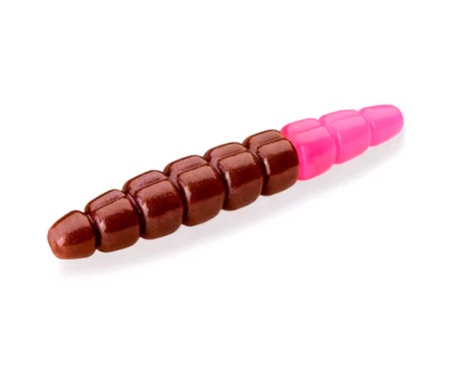 Личинка Fishup Morio (Cheese) 1.2" #139 - Earthworm/Hot Pink