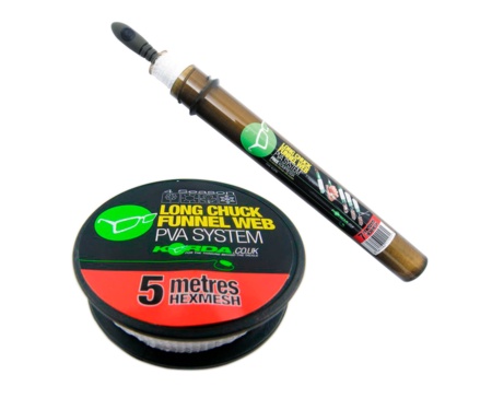 Туннель на тубе Korda Longchuck Pva System Hexmesh 7 м