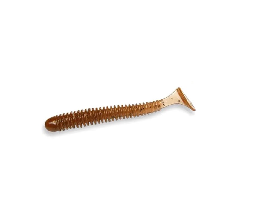 Виброхвост Crazy Fish Vibro worm 2" #8 чеснок