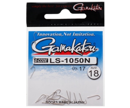 Крючки Gamakatsu LS-1050N N/L №18