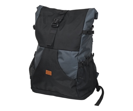 Рюкзак Wizardko РОЛ-ТОП Black/Gray