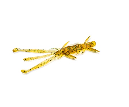 Силікон Fishup Shrimp 4.5" #036 Caramel/Green & Black