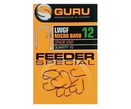 Гачки Guru Light Wide Gape Feeder Hook №12