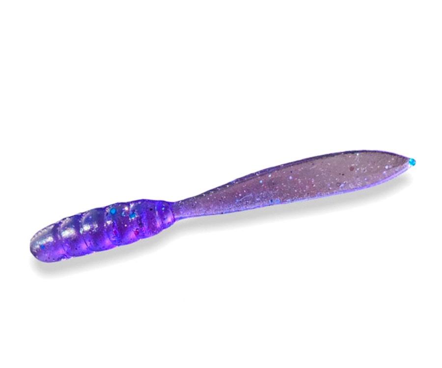 Червь Big Baits Badger Tail 1,8" #109 Dark Violet