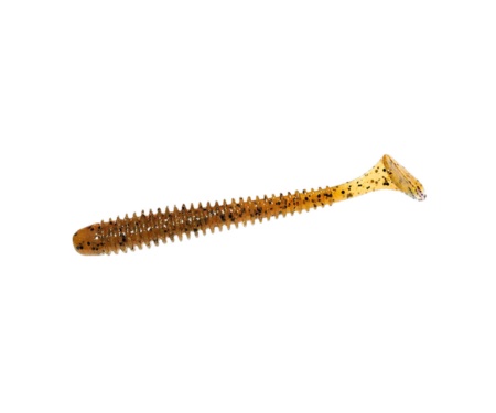 Виброхвост Keitech Swing Impact 3.5" 101 Green Pumpkin PP