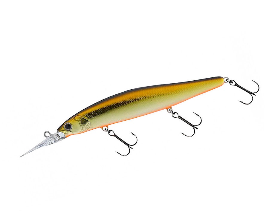Воблер Daiwa Steez Minnow 110SP-MR 110мм 15г #Champagne Black Gold