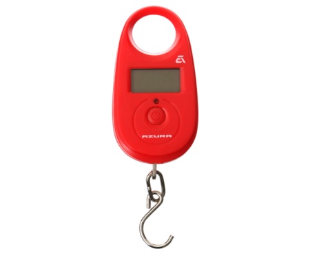Електронні ваги Azura Mini Fish Scale Red