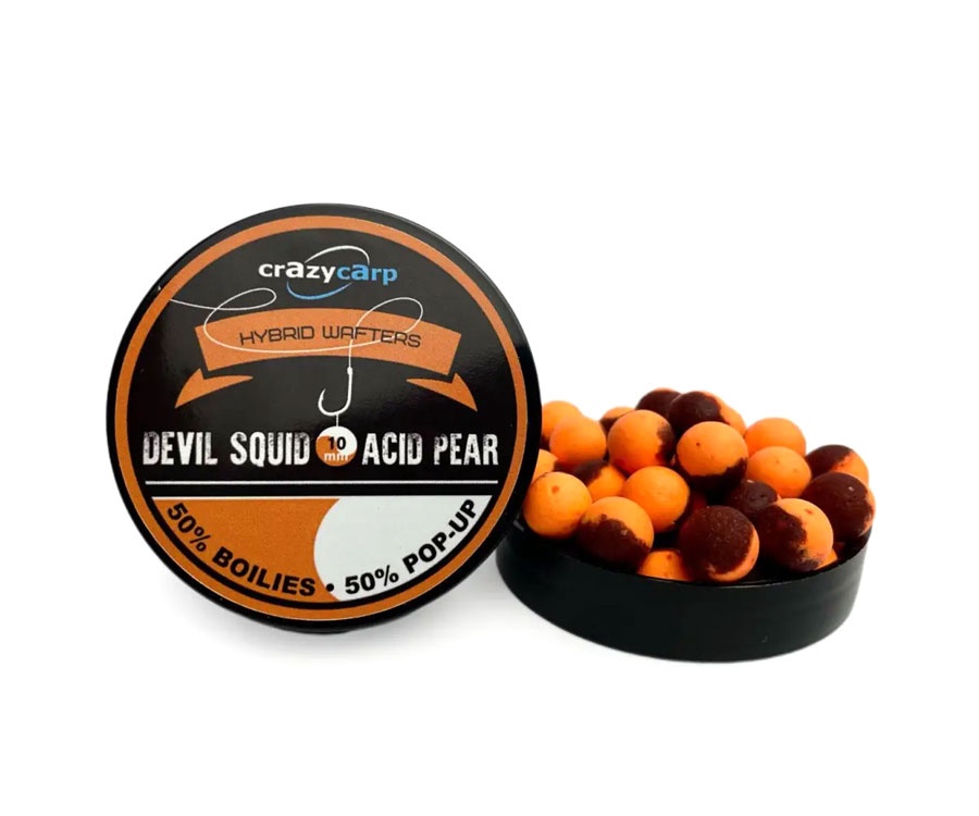 Бойлы Crazy Carp  Devil Squid & Acid Pear 12мм #1