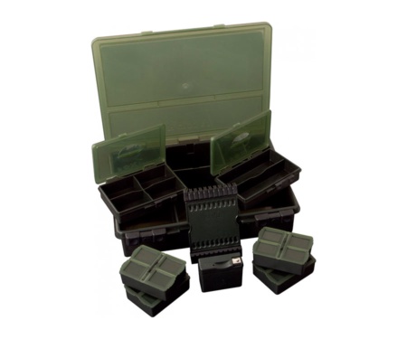 Набір коробок FOX Black System Loaded Box Medium