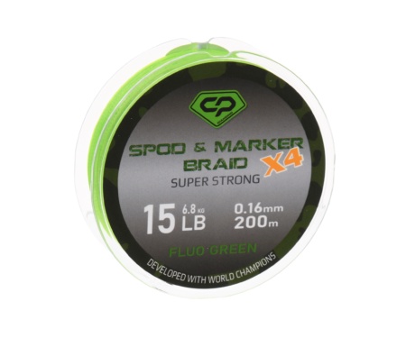 Шнур Carp Pro Diamond Spood & Marker Braid PE X4 0.16мм