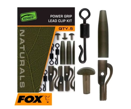 Набір безпечних кліпс з посиленим конусом  Naturals Power Grip Lead Clip Kits