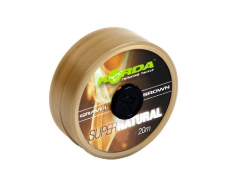 Поводковый материал Korda Super Natural Gravel Brown 25 lb
