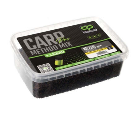 Прикормочный микс Carp Pro Delight Method Pellets Mix 1.5/2мм Sweetcorn&Tiger Nut + Ликвид