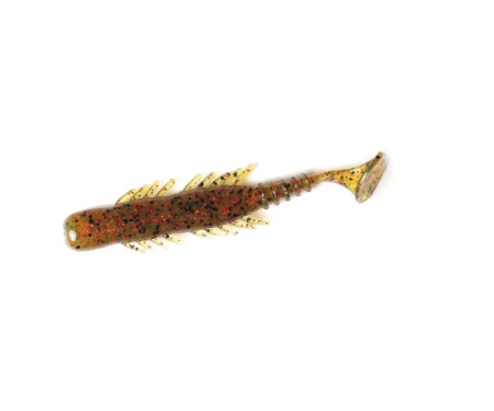 Силікон Lucky John Bagsy Shad 3.9" #PA03 Green Pumpkin