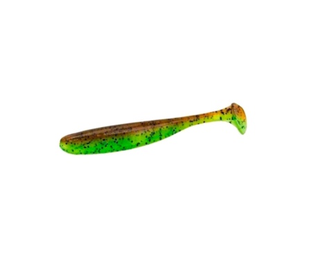 Виброхвост Keitech Easy Shiner 4.5" 401 Greenpumpkin/chart