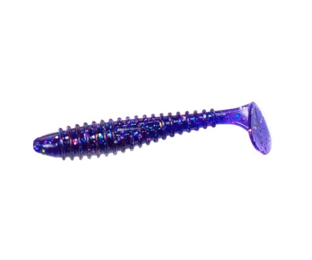 Виброхвост Angry Baits Fatik 2" Violet