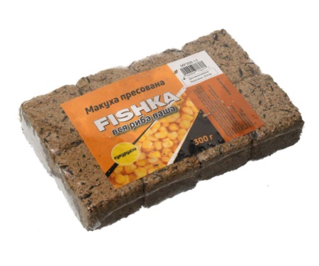 Макуха пресована Fishka 300г Кукурудза
