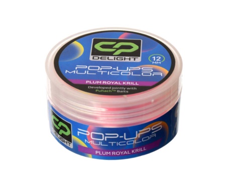 Бойли Carp Pro Delight Multicolor Pop Ups 12мм Plum Royal Krill
