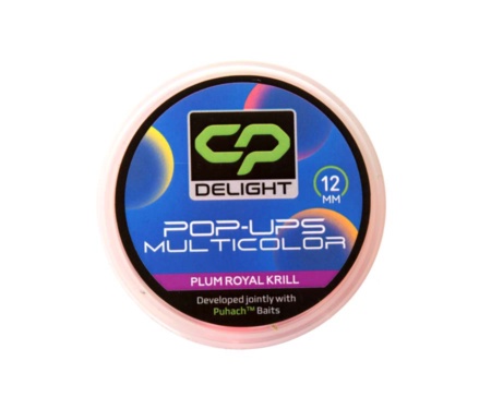 Бойли Carp Pro Delight Multicolor Pop Ups 12мм Plum Royal Krill