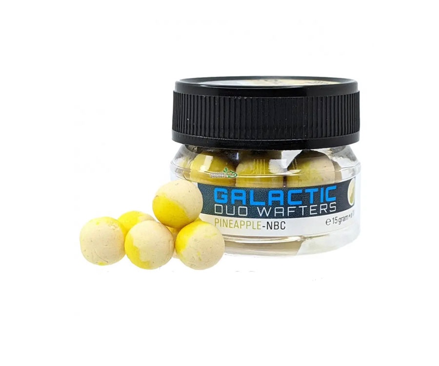 Бойлы Carp Zoom Galactic Duo Wafters Pineapple-NBC 10мм 15г