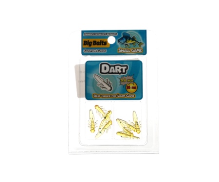 Німфа Big Baits Dart 0,8" #100 Caramel