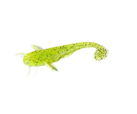 Силікон Fishup Catfish 3" #055 Chartreuse/Black