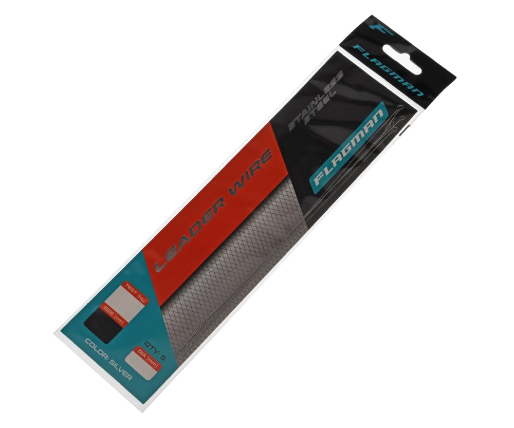 Поводок-скрутка Flagman Leader Wire 20см 5pcs 0.30мм #3