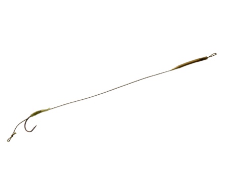 Поводок с крючком c лентяйкой Carp Pro KS №4