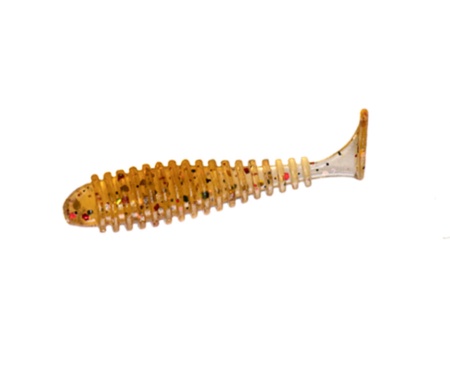 Виброхвост Angry Baits Fatik 1.2" Caramel