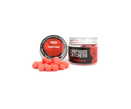 Бойлы pop-up Carp Catchers Squid Liver 8мм