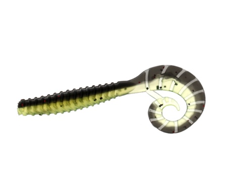 Твистер Flagman TT-Grub 2.0'' #1816 Black/Chartreuse