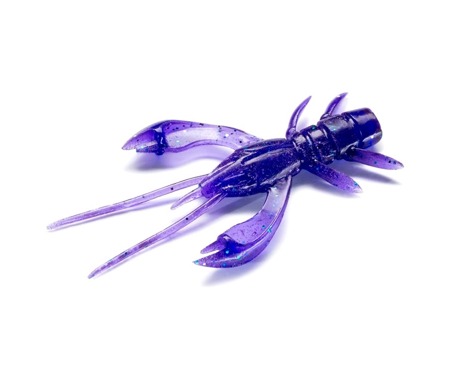 Силикон Fishup Real Craw 2" #060 Dark Violet/Peacock & Silver