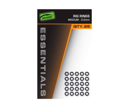 Кольца Fox Edges Essentials Rig Rings Medium 3.2мм 25шт