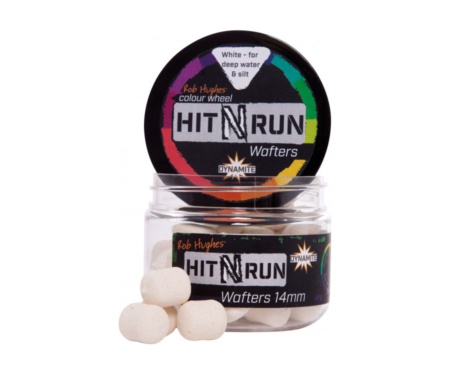 Бойли Dynamite Baits Hit N' Run Wafter 14 мм Bright White